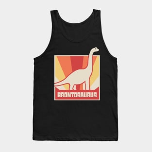 Vintage Long Neck Dinosaur Brontosaurus Tank Top